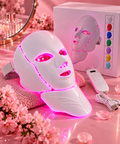 7-Color LED Face & Neck Mask — Wireless Light Therapy (Photon)